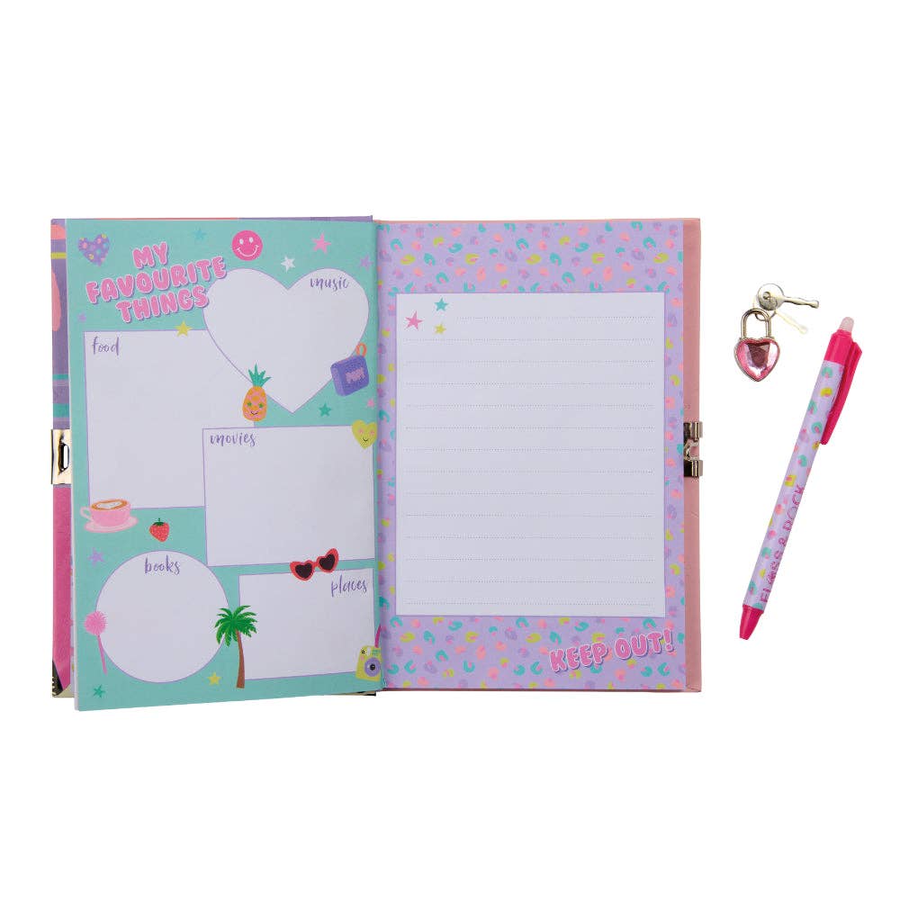 Fashion Friends Lockable Diary