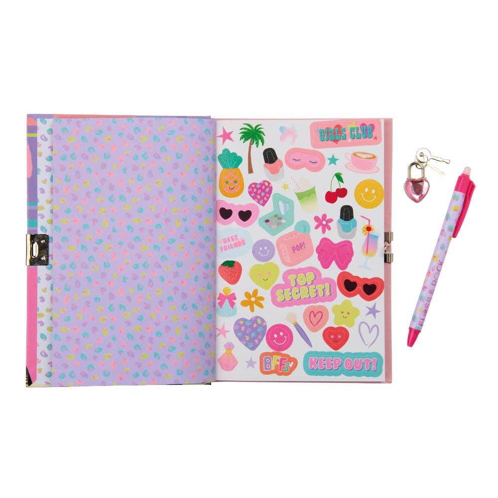 Fashion Friends Lockable Diary