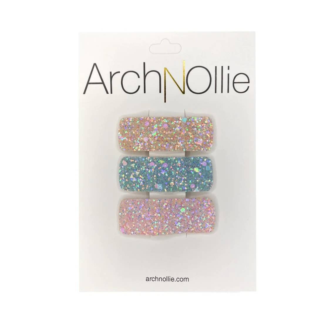 Glitter Snap Clips