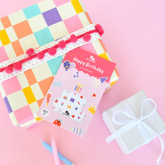Happy Birthday Nail Stickers