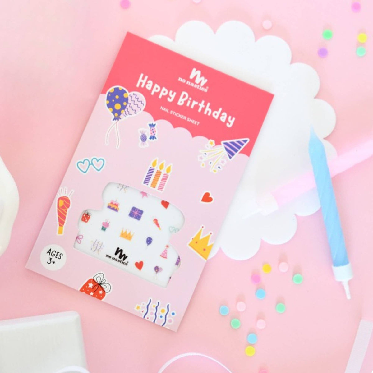 Happy Birthday Nail Stickers