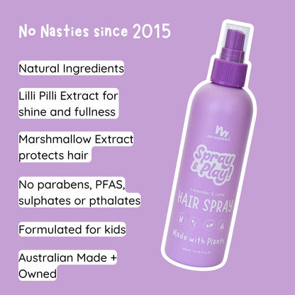 Lavander and Lime Natural Hair Spray