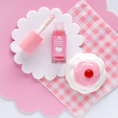 Strawberry Cupcake Natural Lip Gloss