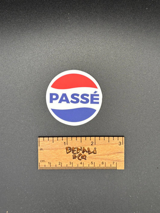 Passe Vinyl Sticker