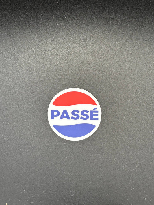 Passe Vinyl Sticker