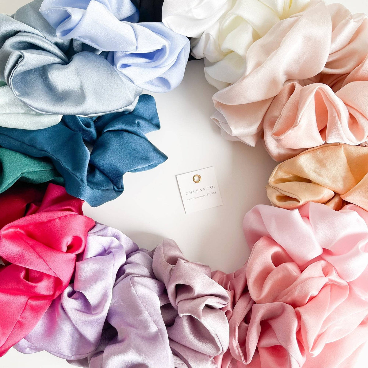 Satin Hair Scrunchie