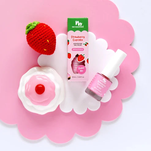 Strawberry Cupcake Scented Nail Polish
