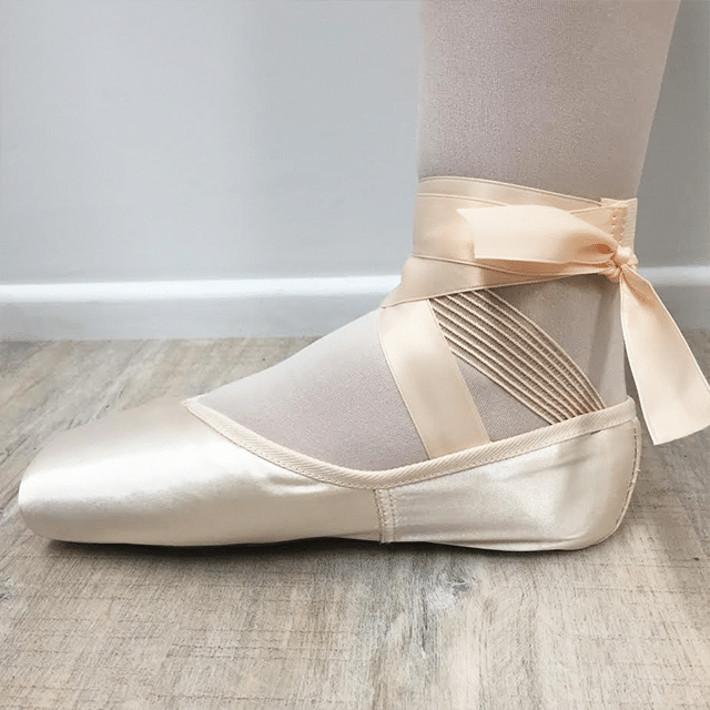 Sew pointe shoe ribbons
