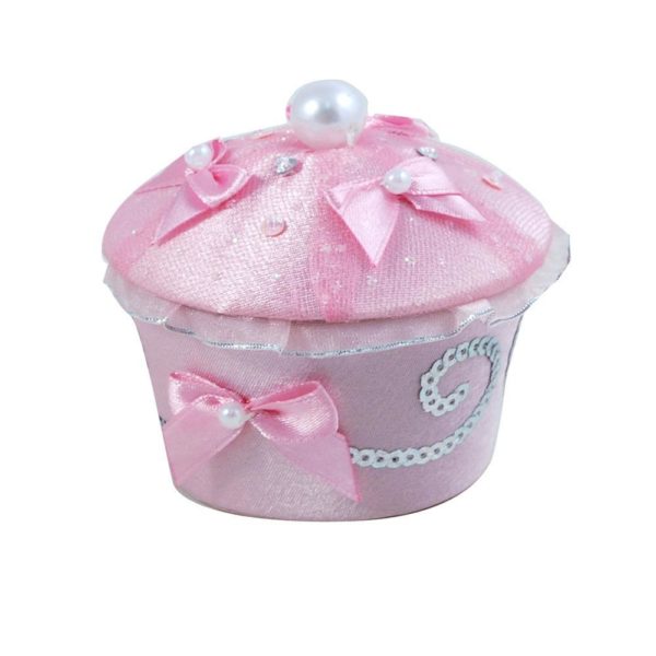 Princess Sparkle Cupcake Trinket Box