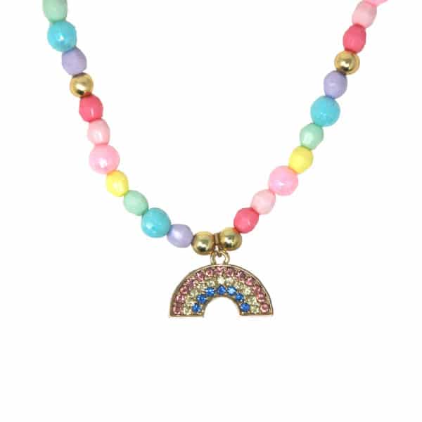 Be Happy Rainbow Necklace