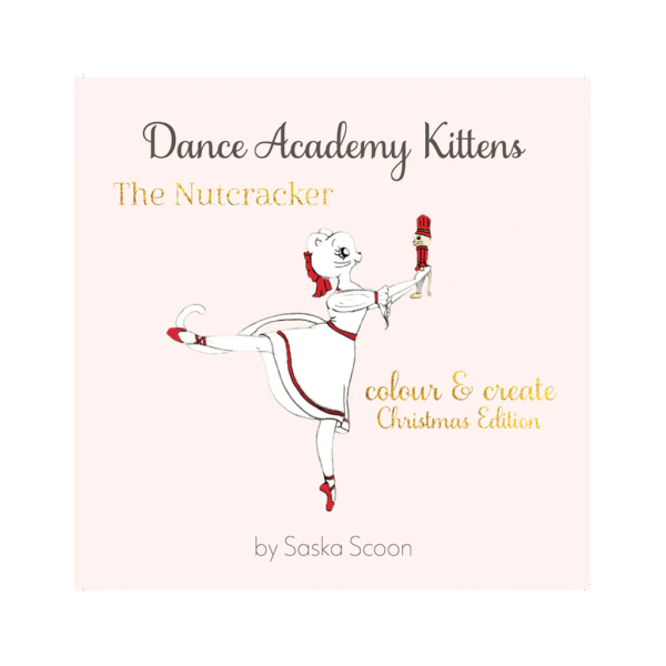 Dance Academy Kittens the nutcracker colour book