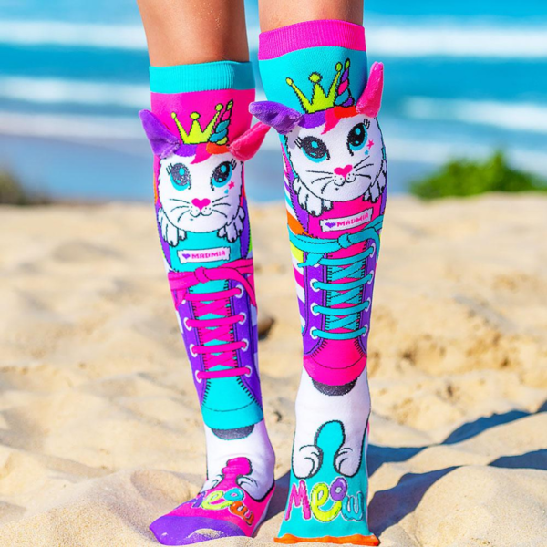 Meow Cat Knee High Socks
