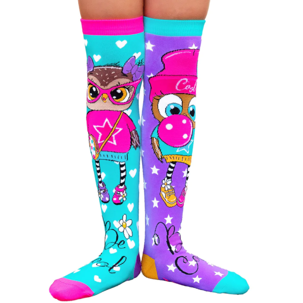 Owl Knee High Socks