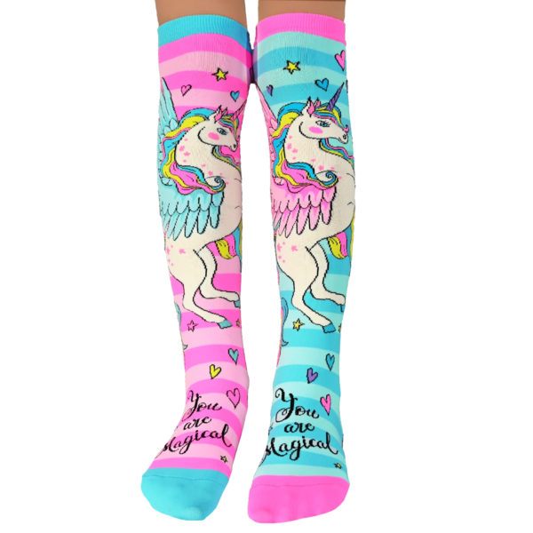 Sparkly Unicorn Knee High Socks
