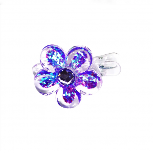 Daisy Sparkle Hair Clip