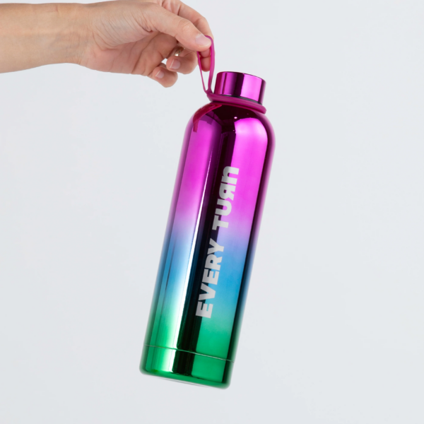 EveryTurn Rainbow Chrome Water Bottle