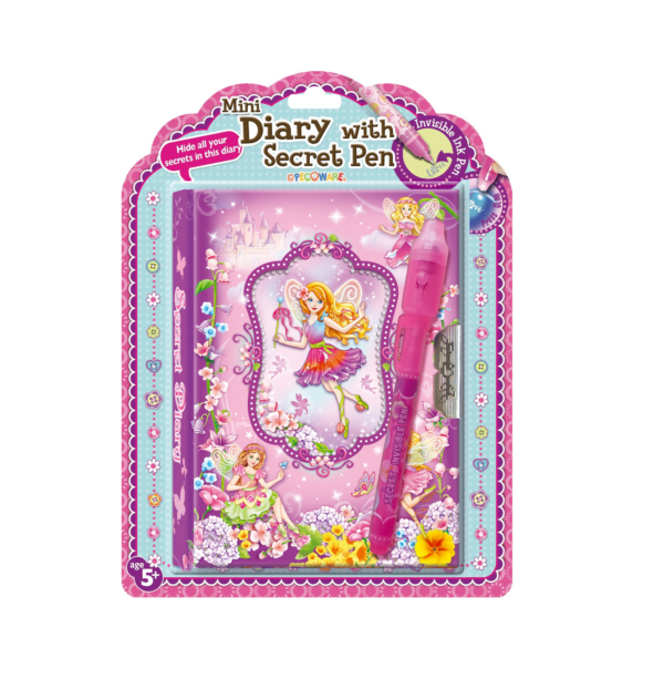 Mini Diary with Secret Pen Fairy