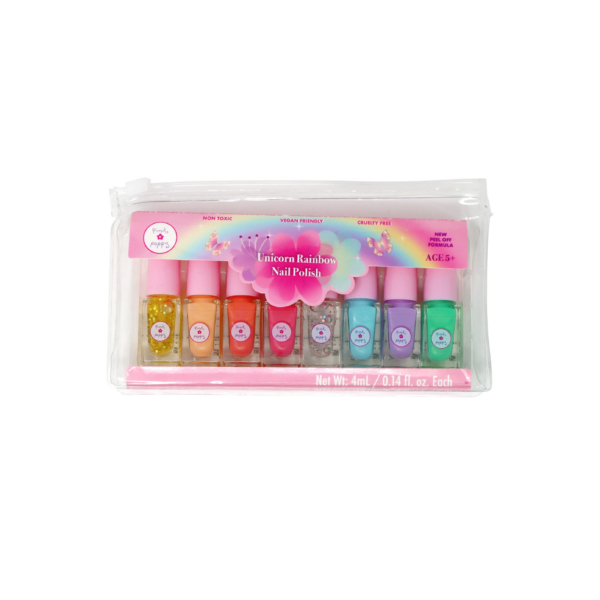 Unicorn Rainbow Nail Polish Set