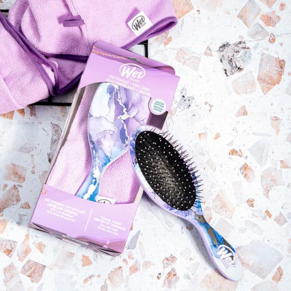 Wet Brush Stellar Skies Detangler and Towel Set