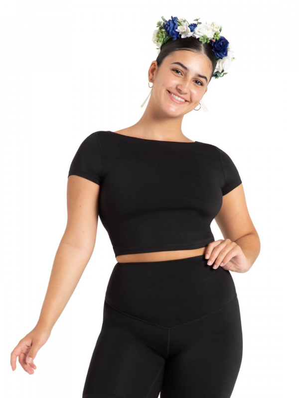 Capezio Clover Crop Top