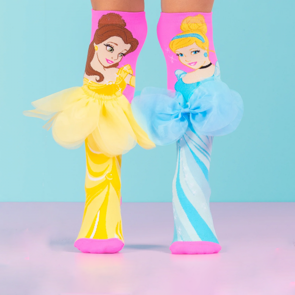 Cinderella and Belle Knee High Socks