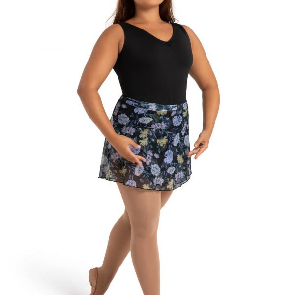 Capezio Printed Wrap Skirt