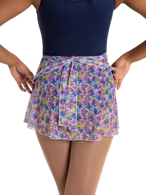 Capezio Printed Wrap Skirt - Image 9