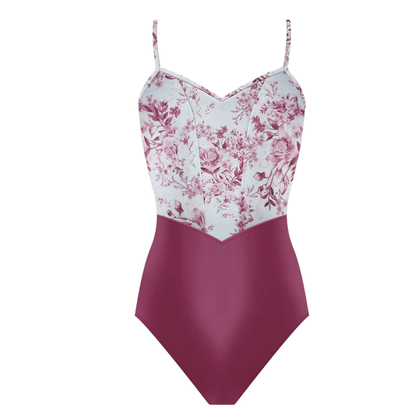 DanseDeParis Chanelle Leotard Claret Rose